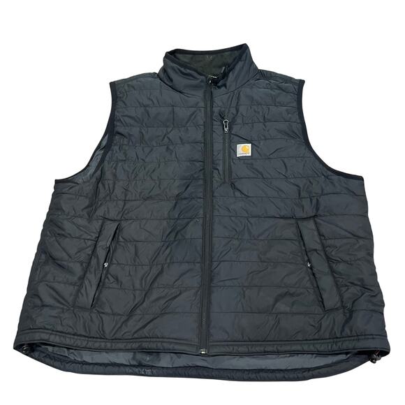 Carhartt Black Men's Puffer Vest 2XL XXL - Picture 1 of 5